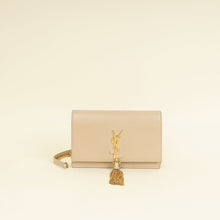 YSL Beige Kate Tassel Chain Wallet