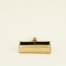 YSL Metallic Gold Kate Tassel Mini Shoulder Bag