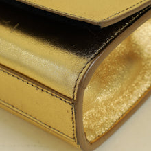 YSL Metallic Gold Kate Tassel Mini Shoulder Bag