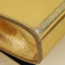 YSL Metallic Gold Kate Tassel Mini Shoulder Bag