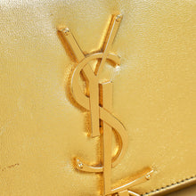YSL Metallic Gold Kate Tassel Mini Shoulder Bag