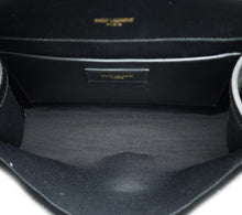 YSL Black Mix Quilted Envelope Medium Shoulder Bag