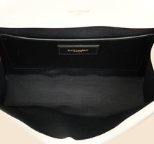 YSL Blanc Vintage Mix Quilted Envelope Medium Shoulder Bag