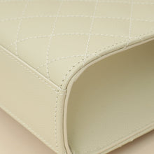 YSL Blanc Vintage Mix Quilted Envelope Medium Shoulder Bag