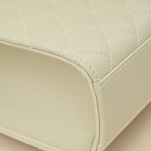 YSL Blanc Vintage Mix Quilted Envelope Medium Shoulder Bag