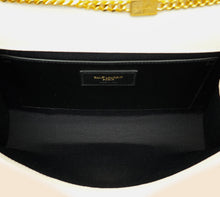 YSL Blanc Vintage Kate Tasel Medium Shoulder Bag