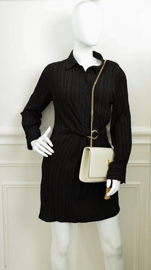 YSL Blanc Vintage Kate Tasel Medium Shoulder Bag