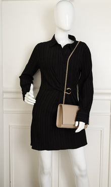 YSL Beige Monogram Kate Medium Shoulder Bag
