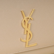 YSL Beige Monogram Kate Medium Shoulder Bag