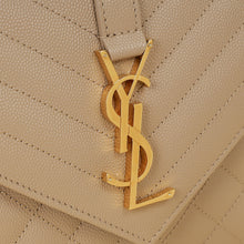 YSL Nude Mix Quilted Envelope Medium Shoulder Bag