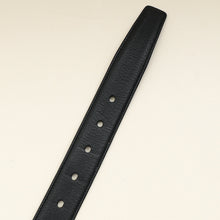 YSL Black Cassandre Thin Buckle 20mm Belt