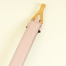 YSL Pink Y Logo Buckle Belt 34