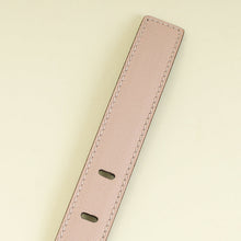 YSL Pink Y Logo Buckle Belt 34