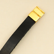 YSL Black Single Tour Cassandre Bracelet