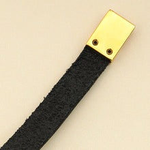 YSL Black Single Tour Cassandre Bracelet