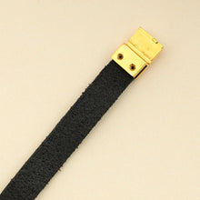 YSL Black Single Tour Cassandre Bracelet