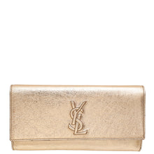 YSL Mettalic Rose Gold Belle De Jour Small Clutch