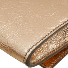 YSL Mettalic Rose Gold Belle De Jour Small Clutch