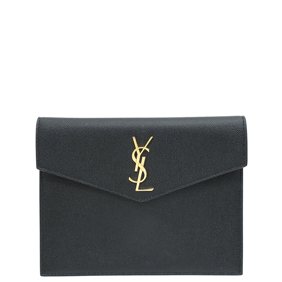 YSL Black Uptown Baby Pouch