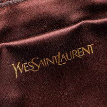 YSL Burgundy Y Ligne Clutch