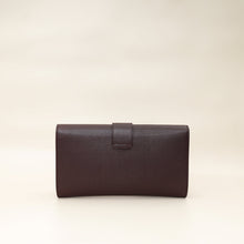 YSL Burgundy Y Ligne Clutch