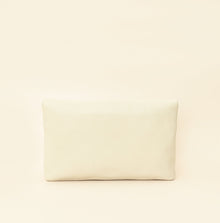 YSL Vintage White Cassandre Envelope Large Flap Pouch