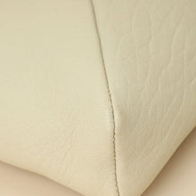 YSL Vintage White Cassandre Envelope Large Flap Pouch