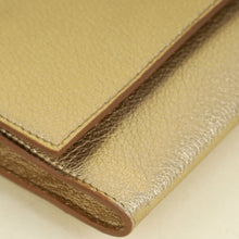 YSL Metallic Gold Belle De Jour Small Clutch