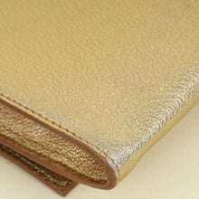 YSL Metallic Gold Belle De Jour Small Clutch