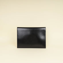 YSL Black Monogram Envelope Large Clutch