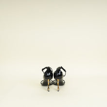 YSL Black Opyum Sandals 36