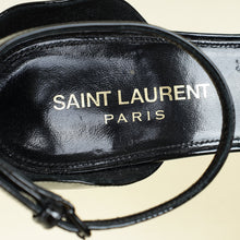 YSL Black Opyum Sandals 36