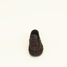YSL Dark Chocolate Le Loafer Penny Loafer 38