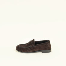 YSL Dark Chocolate Le Loafer Penny Loafer 38