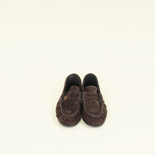 YSL Dark Chocolate Le Loafer Penny Loafer 38