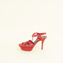 YSL Red Tribute Sandal 36.5