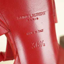 YSL Red Tribute Sandal 36.5