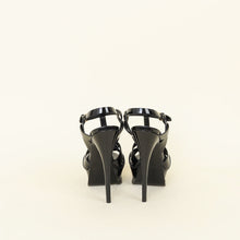 YSL Black Tribute Sandal 36