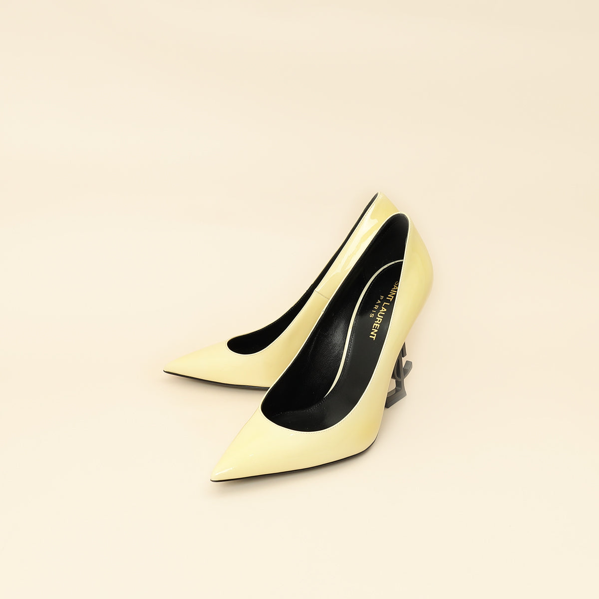 YSL Blanc Vintage Opyum Pump 37.5