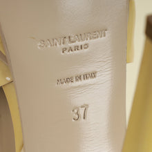 YSL Beige High Heeled Tribute Sandals 37