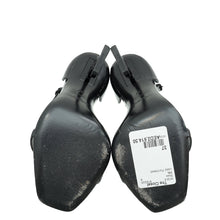 YSL Black Opyum Sandal 37