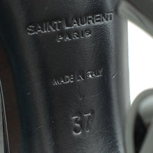 YSL Black Opyum Sandal 37