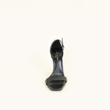 YSL Black Amber Sandals 38.5