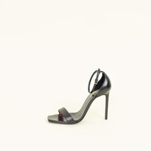 YSL Black Amber Sandals 38.5