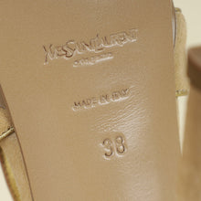 YSL Bicolor Tribute Sandal 38