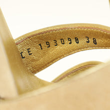 YSL Bicolor Tribute Sandal 38