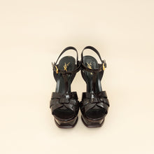 YSL Burgundy Tribute Sandal 38