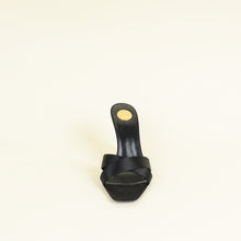 YSL Black Opyum Mules 38