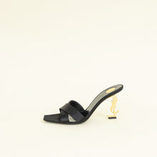YSL Black Opyum Mules 38