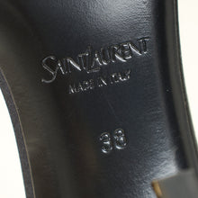 YSL Black Opyum Mules 38